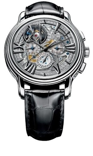 Zenith Academy Tourbillon Quantieme Perpetuel (WG/Sapphire/Leather) 65.1260.4033/77.C611