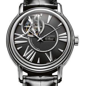 Zenith Academy Tourbillon (WG/Black Guilloche/Leather) 65.0240.4041/21.C610