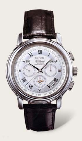 Zenith Chronomaster XT (Steel / Silver / Leather) 03.1250.4009/01.c495