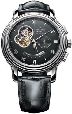 Zenith Chronomaster XXT Open (Steel / Black / Leather) 03.1260.4021/21.c505