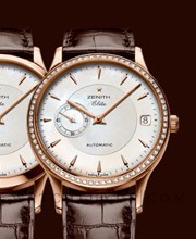 Zenith Class Elite Automatique (RG-Diamonds /White MOP/Leather) 22.1025.680/80.C665