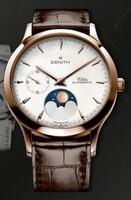 Zenith Class Lady Moonphase (RG / White / Leather) 18.1225.692/80.C665