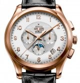 Zenith Class Moonphase El Primero (RG/Silver Guilloche/Leather) 18.0520.4100/02.C492.GB