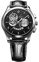 Zenith Class T Open (Steel / Black / Leather) 03.0510.4021/21.C492