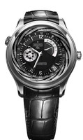Zenith Class Traveller Elite Multicity (SS/Black Guilloche/Leather) 03.0520.687/22.C678
