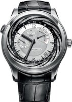 Zenith Class Traveller Elite Multicity (SS/Silver Guilloche/Leather) 03.0520.687/01.C678