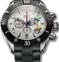 Zenith Defy Classic Chrono Aero (SS / Silver / Rubber) 03.0526.4000/01.R642