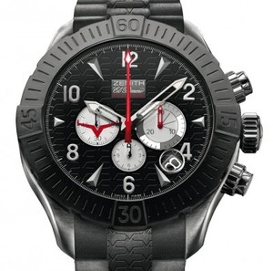 Zenith Defy Classic Chronograph Air Fly Back (SS/Grey Guilloche/Rubber) 03.0531.4000/21.R672