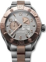 Zenith Defy Classic Power Reserve (RG-SS / Silver / Rubber) 86.0516.685/01.M517