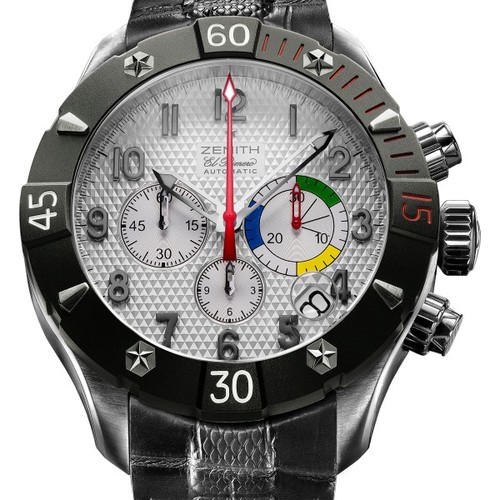Zenith Defy Classic T Chrono Aero (SS / Silver / Rubber) 03.0516.4000/01.R642