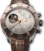 Zenith Defy Classic T Open (RG-SS / Silver / Leather) 86.0516.4021/01.C649