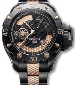 Zenith Defy Xtreme Power Reserve (RG-Black Ti / Black / RG-Black Ti) 96.0518.685/21.M518