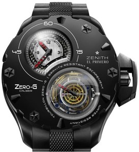 Zenith Defy Xtreme Zero-G Tourbillon (Black Titanium/Silver/Bracelet) 96.0525.8800/21.M529
