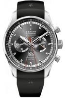 Zenith El Primero Rattrapante Chronograph (SS /Black/ Rubber) 03.2050.4026/91.R580