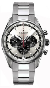 Zenith El Primero Striking 10th (SS / Silver-Anthracite / SS Bracelet) 03.2043.4052/01.M2040