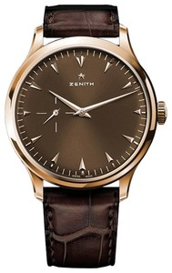 Zenith Elite Ultra Thin (RG / Brown / Leather) 18.2011.681/75.C498