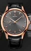 Zenith Elite Ultra Thin (RG / Grey / Leather) 18.2010.681/91.C493