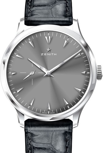 Zenith Elite Ultra Thin (WG / Grey / Leather) 65.2010.681/91.C493
