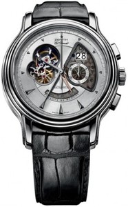 Zenith Grande Chronomaster Open Grande Date (SS / Silver / Leather) 03.1260.4039/01.C505