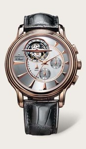 Zenith Grande Chronomaster XXT Tourbillon (RG / Silver) 18.1260.4005/01.C505