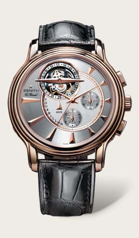 Zenith Grande Chronomaster XXT Tourbillon (RG / Silver) 18.1260.4005/01.C505
