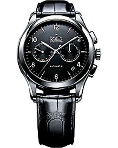 Zenith Grande Class El Primero (SS / Black / Leather) 03.0520.4002/21.c492