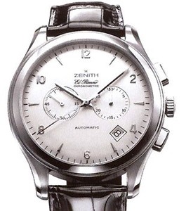 Zenith Grande Class El Primero (SS / Silver / Leather) 03.0520.4002/01.c492