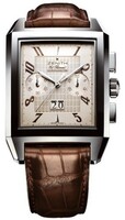 Zenith Grande Port Royal Grande Date (SS / White / Leather) 03.0550.4010/01.c507