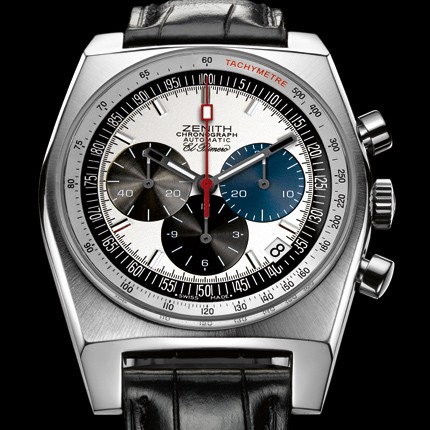 Zenith New Vintage 1969 The Originals (SS / Silver / Leather) 03.1969.469 / 01.C490
