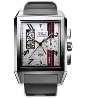 Zenith Port Royal Open Anniversary (SS/Silver Guilloche/Leather) 03.0550.4021/69.R512