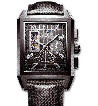 Zenith Port Royal T Open Concept (Black Ti / Skeleton / Carbon Fiber) 96.0540.4021/77.C550