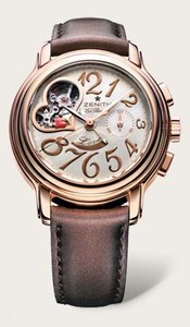 Zenith Star Open Heart (RG/White/Hazelnut Satin) 18.1230.4021/01.C588