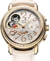 Zenith Star Open Love (YG-Diamonds / White / Leather) 23.1230.4021/41.C587
