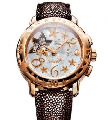 Zenith Star Sea Open (RG / Silver / Leather) 18.1233.4021/81.C528