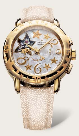 Zenith Star Sea Open (YG / Silver / Leather) 35.1233.4021/81.C536