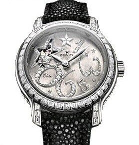 Zenith Starissime Baby Star Open Sky (WG-Diamonds / MOP / Leather) 45.1222.68/95.C602