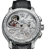 Zenith Starissime Star Open Love (WG-Diamonds / MOP / Leather) 45.1232.4021/80.C602