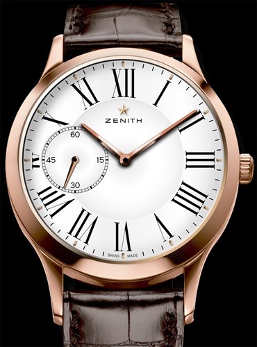 Zenith Ultra Thin Lady Automatique (RG / White / Leather) 18.1025.680/11.C674