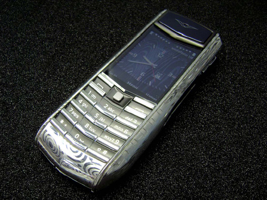 Vertu Ascent Ti Damascus Steel